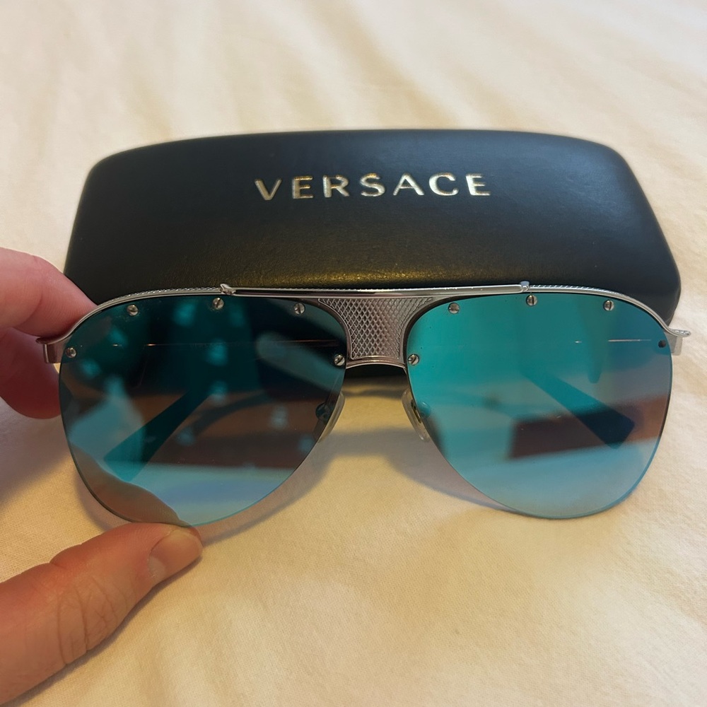 Men’s Blue Versace Sunglasses